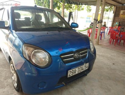 Cần bán xe Kia Morning 2011, màu xanh lam xe nguyên bản