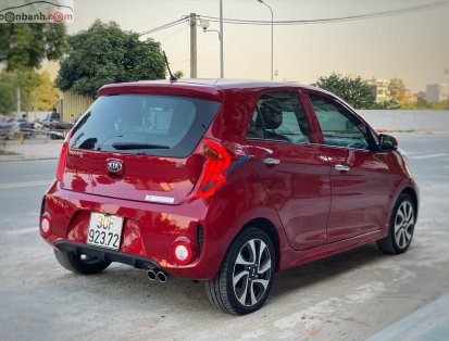 Cần bán xe Kia Morning SI 1.25 AT đời 2017, màu đỏ, giá tốt