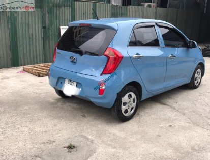 Cần bán xe Kia Morning năm 2014, màu xanh lam, nhập khẩu nguyên chiếc chính hãng