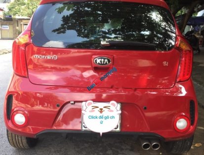 Bán ô tô Kia Morning sản xuất 2015, màu đỏ xe còn mới lắm