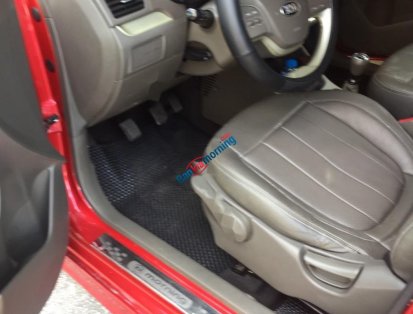 Bán ô tô Kia Morning sản xuất 2015, màu đỏ xe còn mới lắm