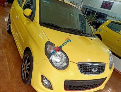 Cần bán lại xe Kia Morning AT 2011, màu vàng, giá 233tr