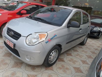 Cần bán Kia Morning sản xuất năm 2010, màu bạc, xe nhập chính chủ