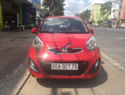 Bán ô tô Kia Morning MT sản xuất năm 2014, màu đỏ số sàn